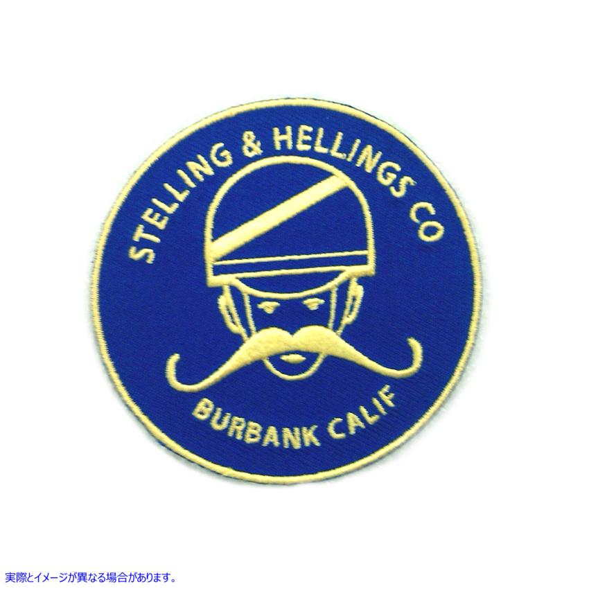 48-2289 ステリングとヘリングスのパッチ Stelling and Hellings Patches 取寄せ Vツイン (検索用／