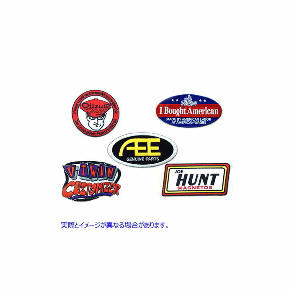 48-8001 布ワッペンセットシリーズ1 Cloth Patch Set Series 1 取寄せ Vツイン (検索用／