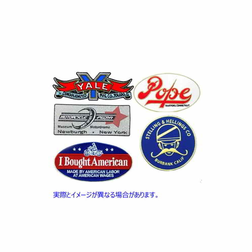 48-8011 布ワッペンセット シリーズ11 Cloth Patch Set Series 11 取寄せ Vツイン (検索用／