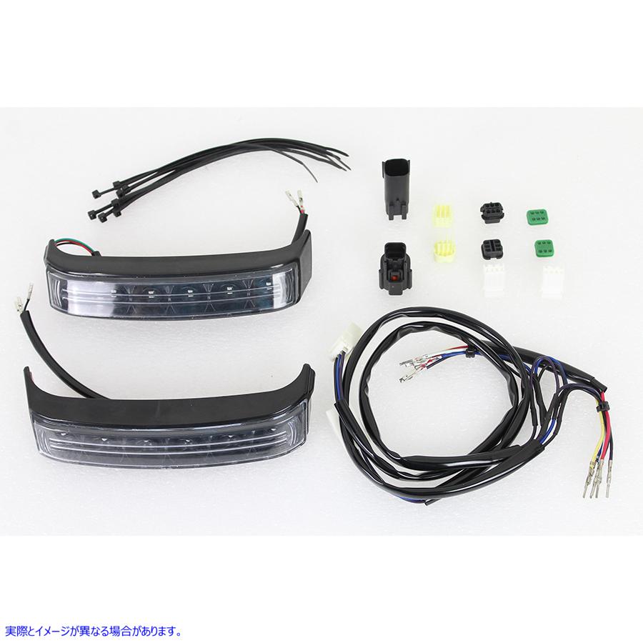 49-0003 補助サドルバッグLEDランプキット Auxiliary Saddlebag LED Lamp Kit 取寄せ Vツイン (検索用／67800241 V-Twin