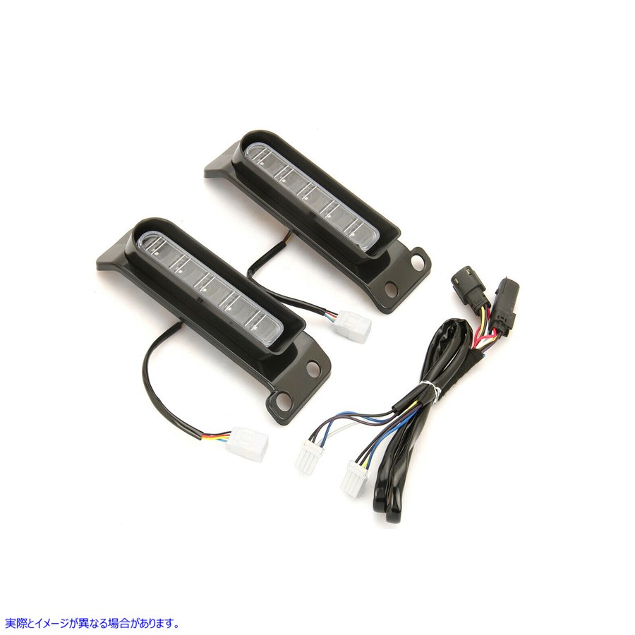 49-0004 補助サドルバッグLEDランプキット Auxiliary Saddlebag LED Lamp Kit 取寄せ Vツイン (検索用／67800589