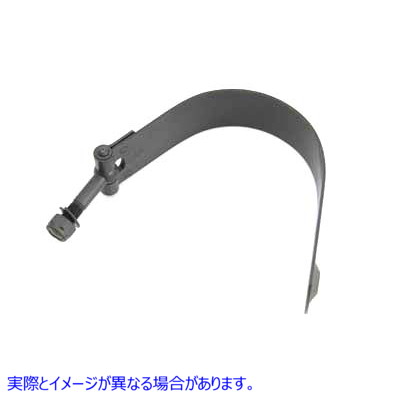 49-0056 パーカーライズド ジェネレーター 3 ブラシ マウント ストラップ 取寄せ Vツイン Parkerized Generator 3-Brush Mount S