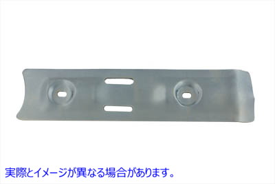 49-0121 ガソリンタンクカバーストリップ亜鉛 取寄せ Vツイン Gas Tank Cover Strip Zinc (検索用／3502-37B