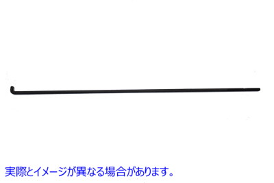 49-0182 【廃番】 リアブレーキロッド パーカーライズド 取寄せ Vツイン Rear Brake Rod Parkerized (検索用／7238-39