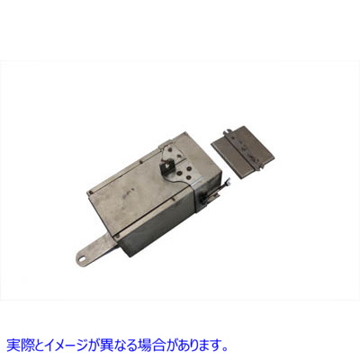 49-0302 Servi-Car ブラック バッテリー ボックス Servi-Car Black Battery Box 取寄せ Vツイン (検索用／66203-40