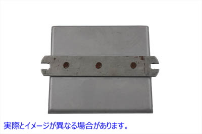 49-0303 電池ボックス上部未加工 取寄せ Vツイン Battery Box Top Raw (検索用／66377-29