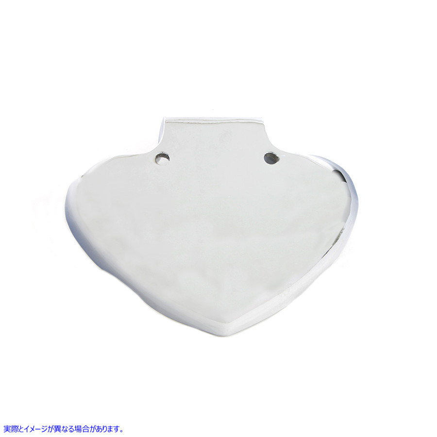 49-0397 フロントエンジンバークロームボルトカバー 取寄せ Vツイン Front Engine Bar Chrome Bolt Cover (検索用／