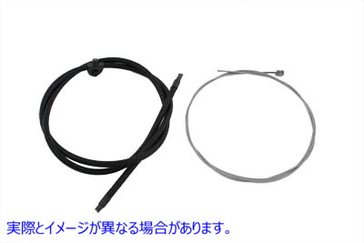 49-0422 レプリカブレーキケーブル 45インチ Replica Brake Cable 45 inch 取寄せ Vツイン (検索用／45060-41