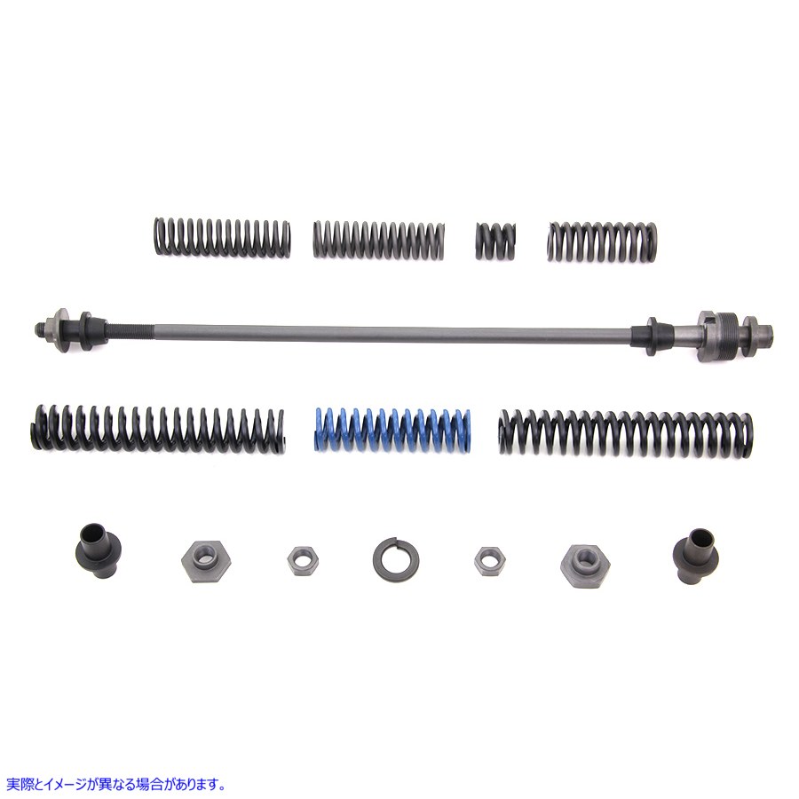 49-0475 シートポストロッドとスプリングキット 取寄せ Vツイン Seat Post Rod and Spring Kit (検索用／