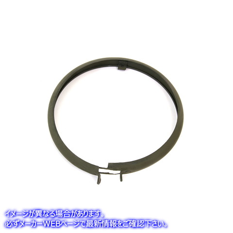 49-0493 アーミーガイドスタイルのヘッドランプトリムリング Army Guide Style Headlamp Trim Ring 取寄せ Vツイン (検索用／ V-Twin