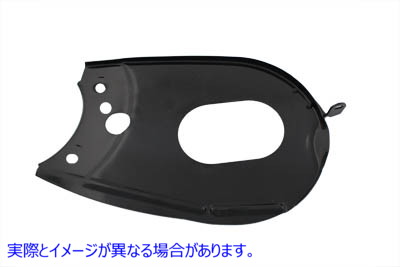 49-0590 レプリカインナープライマリーカバーブラック 取寄せ Vツイン Replica Inner Primary Cover Black (検索用／