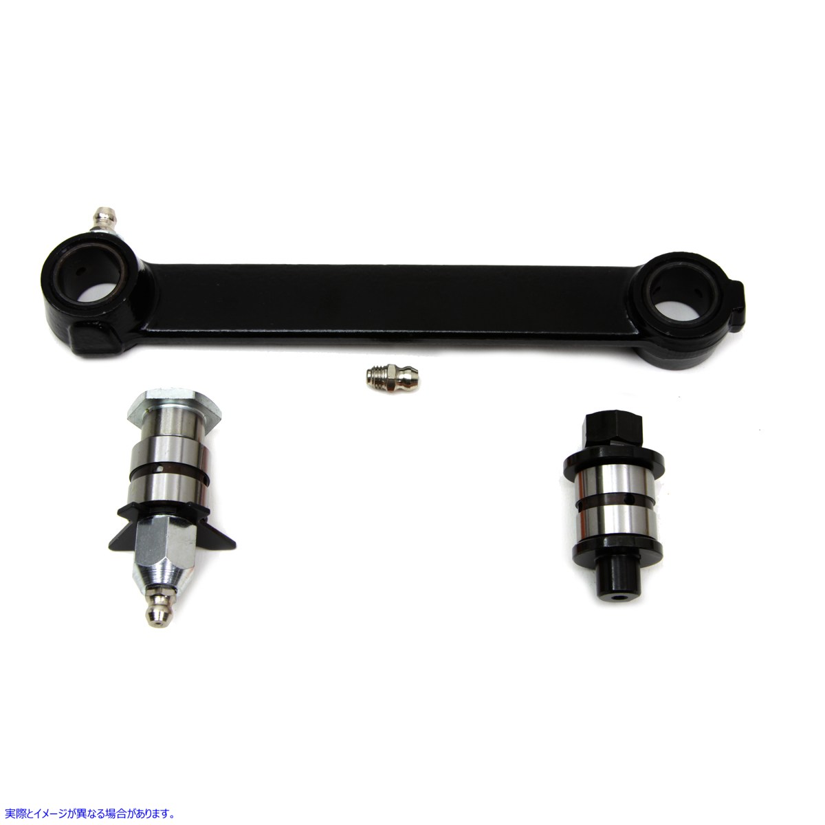 49-0627 ブラック フロント ブレーキ シャックル バー キット 取寄せ Vツイン Black Front Brake Shackle Bar Kit (検索用／