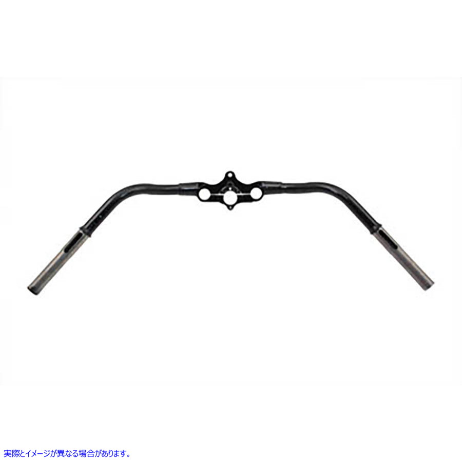 49-0761 スピードスター ハンドルバー ブラック 取寄せ Vツイン Speedster Handlebar Black (検索用／