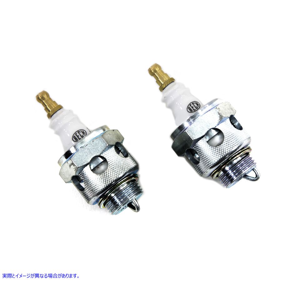 49-0796 レプリカ18mmスパークプラグセット Replica 18mm Spark Plug Set 取寄せ Vツイン (検索用／