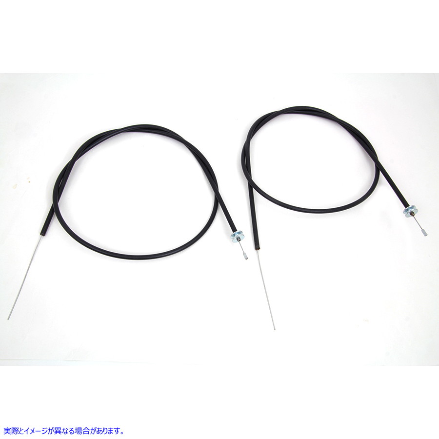 49-0801 54インチスロットルまたはスパークケーブルセット 取寄せ Vツイン 54 inch Throttle Or Spark Cable Set (検索用／