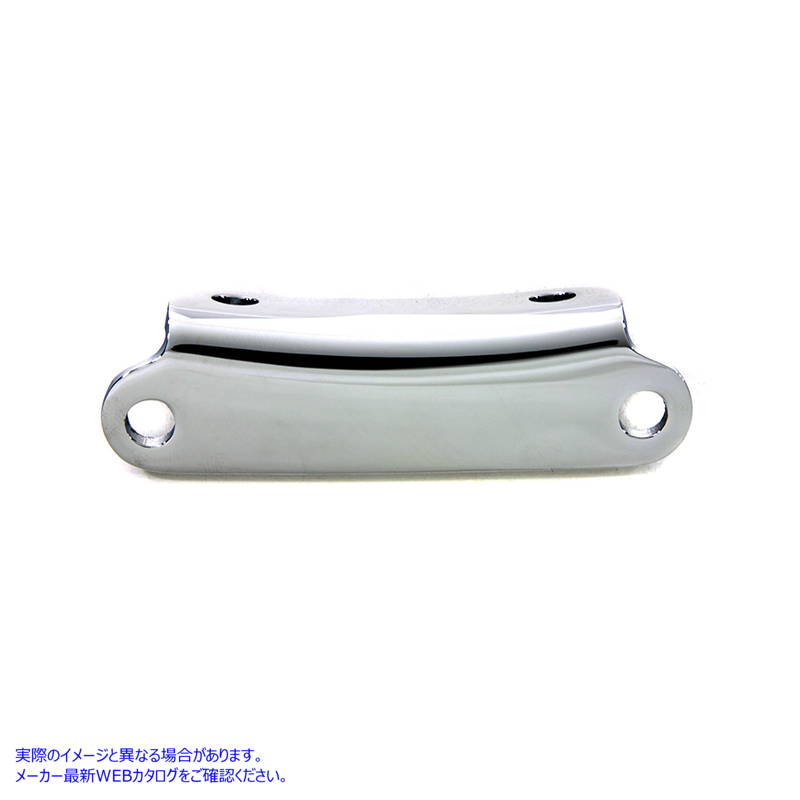 49-0847 オイルタンクフェンダーマウントブラケットクローム 取寄せ Vツイン Oil Tank Fender Mount Bracket Chrome (検索用／62