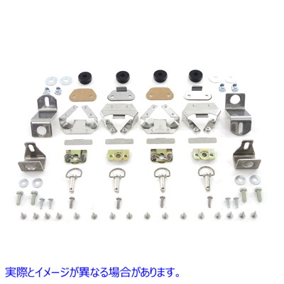 49-0874 サドルバッグスタッドとハードウェアキット Saddlebag Stud and Hardware Kit 取寄せ Vツイン (検索用／