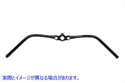 49-0898 インライン スプリング フォーク 1 インチ ハンドルバー ブラック 取寄せ Vツイン Inline Spring Fork 1 inch Handlebar