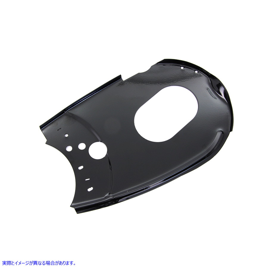 49-1027 ブラック Servi-Car インナープライマリーカバー 取寄せ Vツイン Black Servi-Car Inner Primary Cover (検索用／60621-