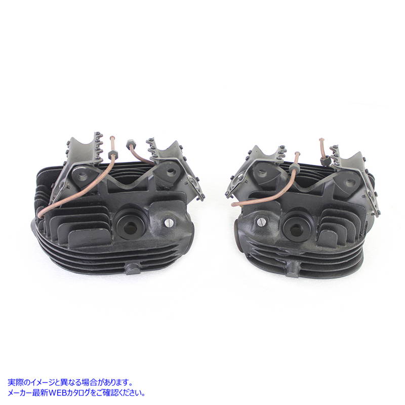 49-1345 1939-1940 EL Knucklehead Cylinder Head Set Assembly Black 取寄せ Vツイン (検索用／ Motorshop