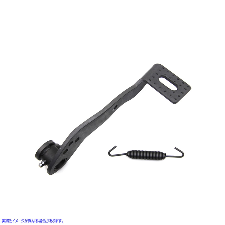 49-1374 ブラック ブレーキ ペダル キット 取寄せ Vツイン Black Brake Pedal Kit (検索用／