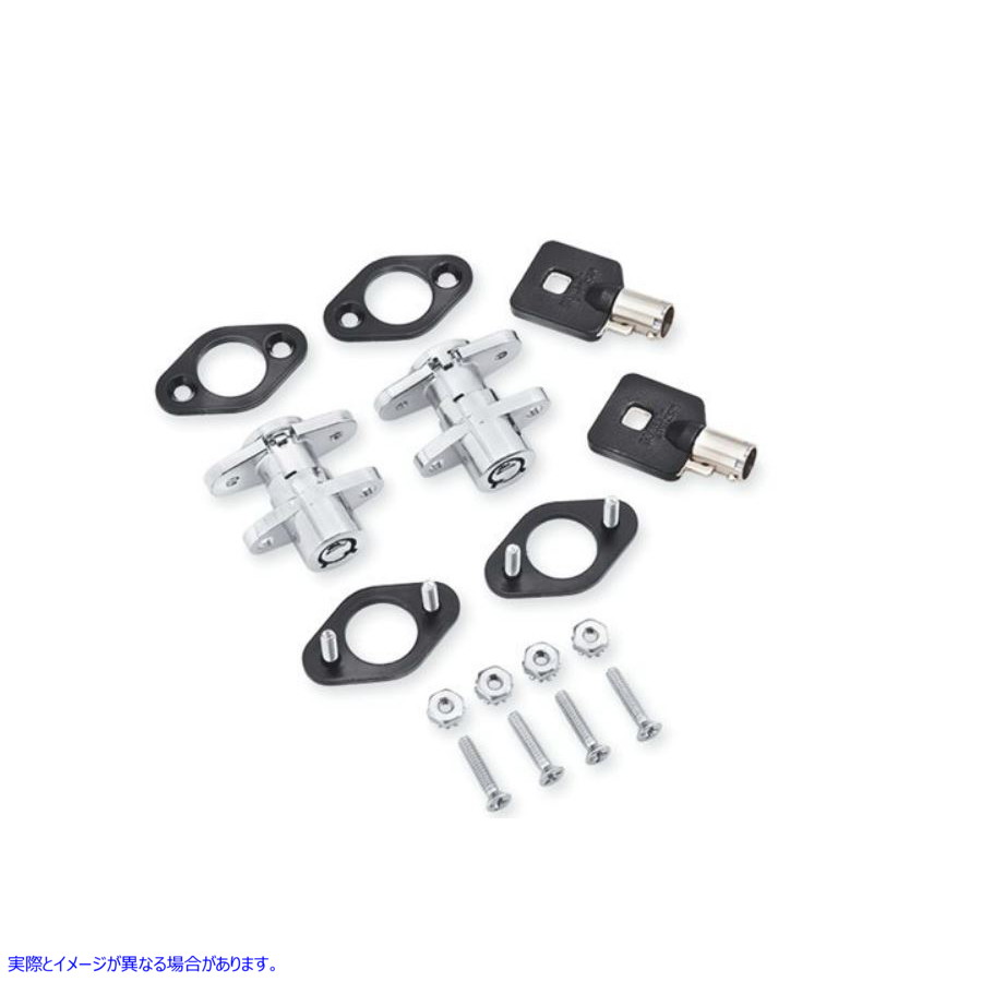 49-1420 ユニバーサルサドルバッグロックキット Universal Saddlebag Lock Kit 取寄せ Vツイン (検索用／90300017