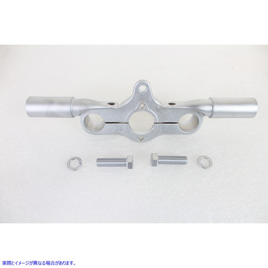 49-1541 トップ トリプル ツリー インライン サテン ニッケル 取寄せ Vツイン Top Triple Tree Inline Satin Nickel (検索用／