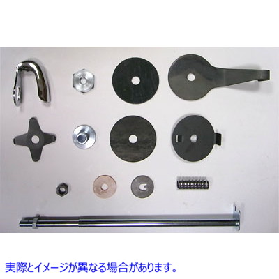 49-1953 ステアリングダンパーキット 取寄せ Vツイン Steering Damper Kit (検索用／46701-40