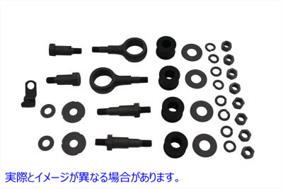 49-1954 レプリカ スプリング フォーク ショック ハードウェア キット 取寄せ Vツイン Replica Spring Fork Shock Hardware Kit