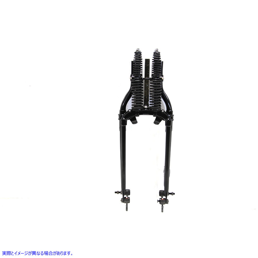 49-2400 18 インチ インライン スプリング フォーク アセンブリ ブラック 18 inch Inline Spring Fork Assembly Black 取寄せ V