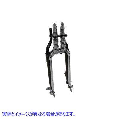 49-2401 18 インチ スプリング フォーク アセンブリ クローム 取寄せ Vツイン 18 inch Spring Fork Assembly Chrome (検索用／