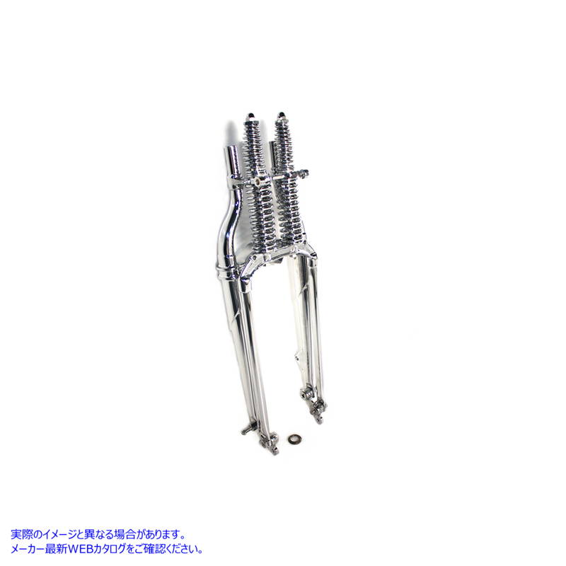 49-2416 20 Spring Fork Assembly Chrome +2 取寄せ Vツイン (検索用／ V-Twin