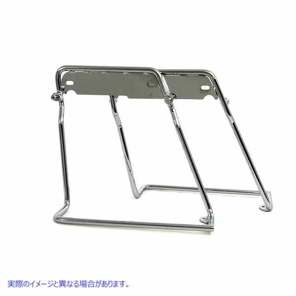 49-2418 亜鉛メッキサドルバッグマウント Zinc Plated Saddlebag Mounts 取寄せ Vツイン (検索用／90877-63 90875-63