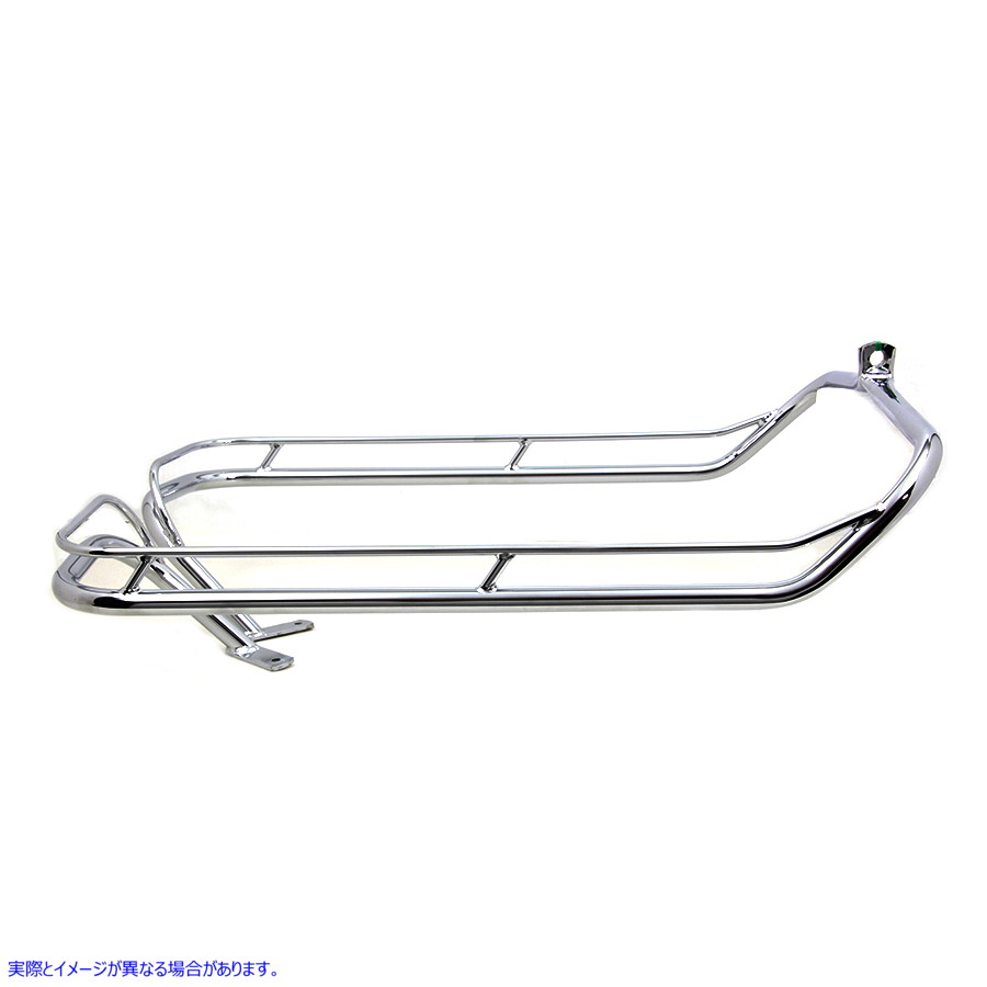 49-2502 クロームサドルバッグレールキット Chrome Saddlebag Rail Kit 取寄せ Vツイン (検索用／