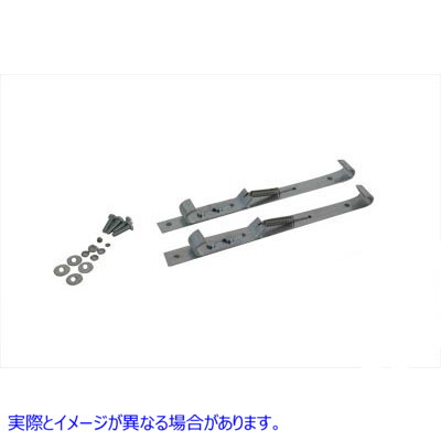 49-2523 ワイアット ガトリング ラゲッジ ラック パッド マウント クランプ セット 取寄せ Vツイン Wyatt Gatling Luggage Rack