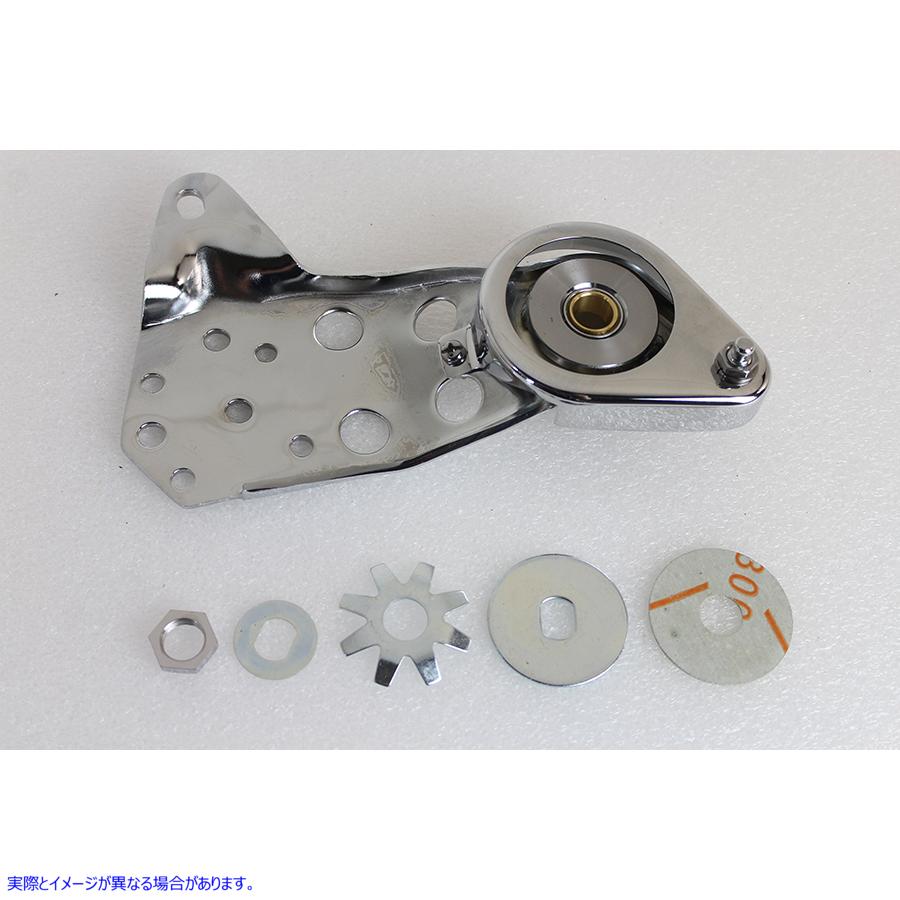 49-2529 ロッカーフット クラッチ ブラケット クローム 取寄せ Vツイン Rocker Foot Clutch Bracket Chrome (検索用／