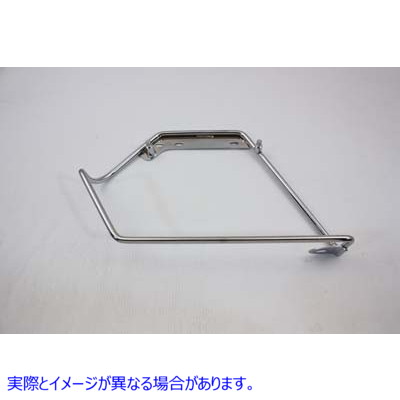 49-2549 クロームサドルバッグ左マウントブラケット 取寄せ Vツイン Chrome Saddlebag Left Mount Bracket (検索用／90877-77B