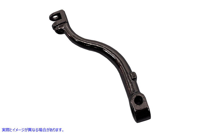 49-2581 Servi-Car キックアーム ブラック 鍛造 Servi-Car Kick Arm Black Forged 取寄せ Vツイン (検索用／33058-29