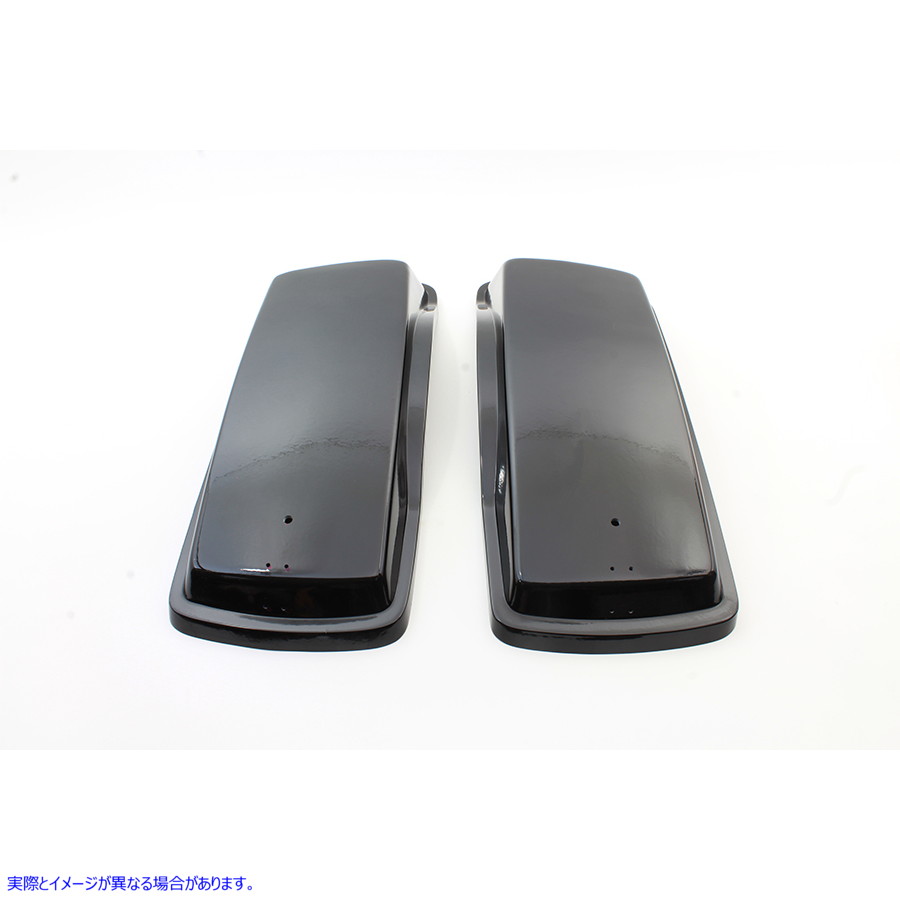 49-2759 サドルバッグリッドセット ブラック Saddlebag Lid Set Black 取寄せ Vツイン (検索用／90756-79AR 90757-79AR