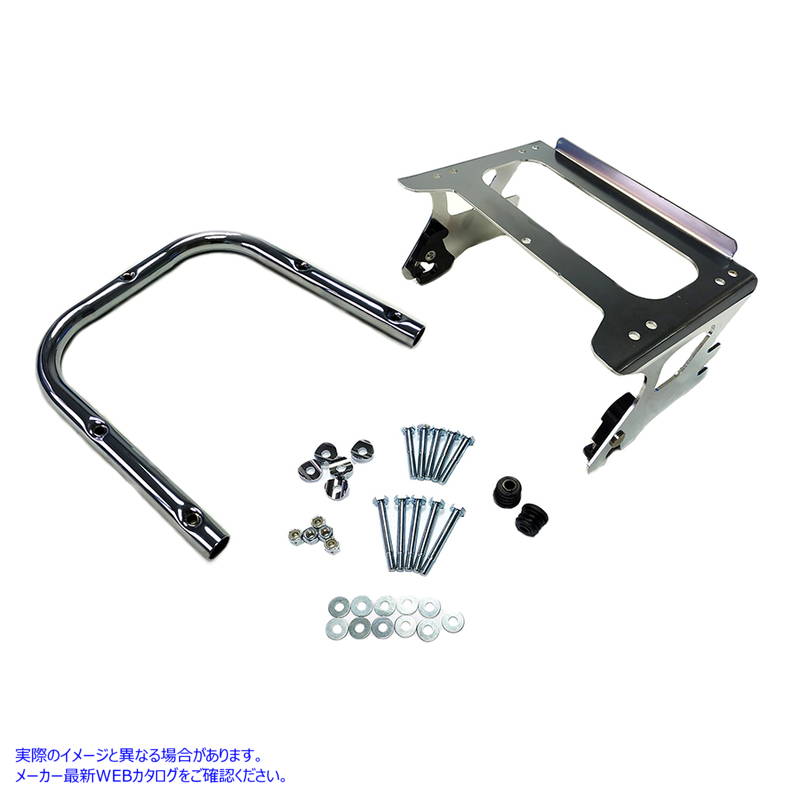 50-0002 クイック デタッチ ツアー ボックス マウント キット クローム Quick Detach Tour Box Mount Kit Chrome 取寄せ Vツイン