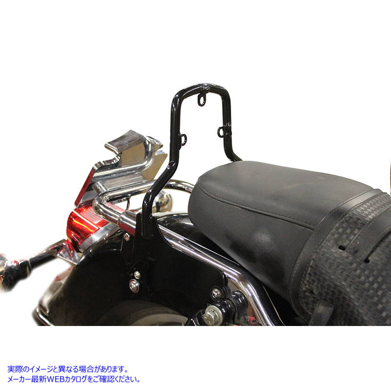 50-0009 12-3/4インチ 取り外し可能シーシーバー ブラック 12-3/4 inch Detachable Sissy Bar Black 取寄せ Vツイン (検索用／