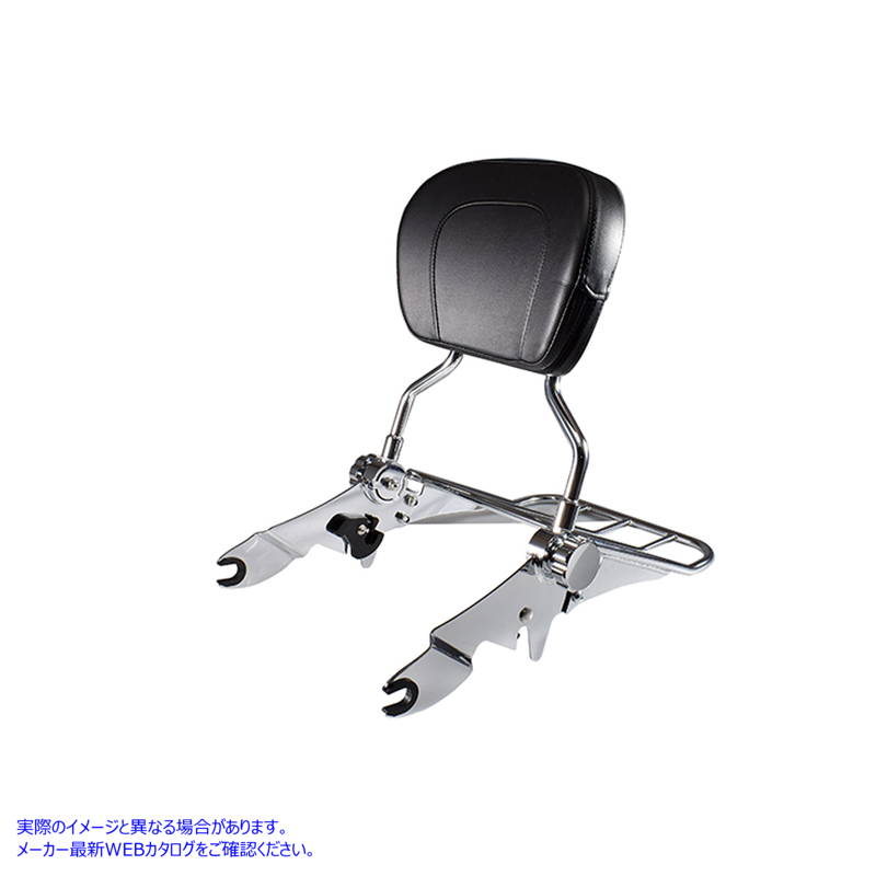 50-0024 クローム シーシーバーとラック Chrome Sissy Bar and Rack 取寄せ Vツイン (検索用／