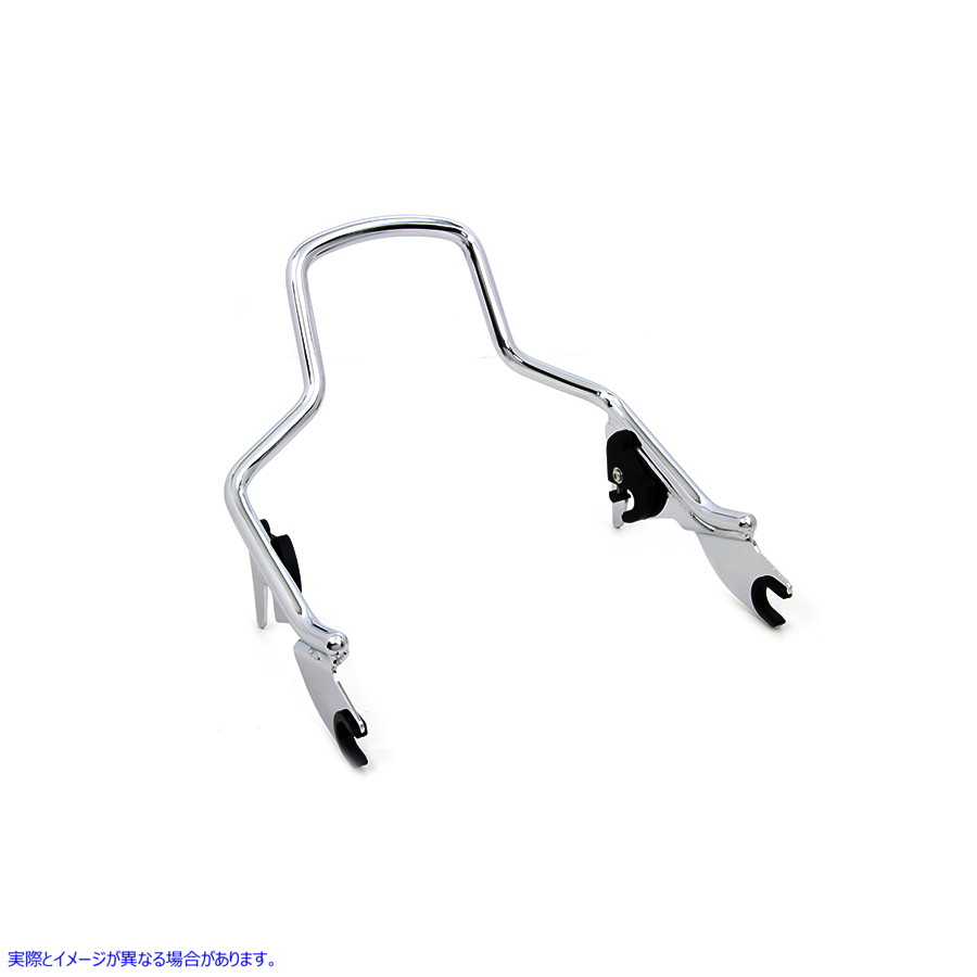 50-0032 ショーティー 取り外し可能シーシーバー クローム Shorty Detachable Sissy Bar Chrome 取寄せ Vツイン (検索用／52610-