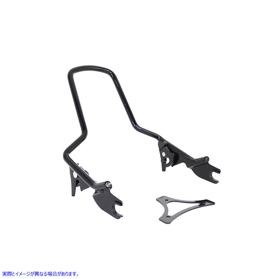 50-0050 スタンダード デタッチャブル シーシーバー ブラック Standard Detachable Sissy Bar Black 取寄せ Vツイン (検索用／54