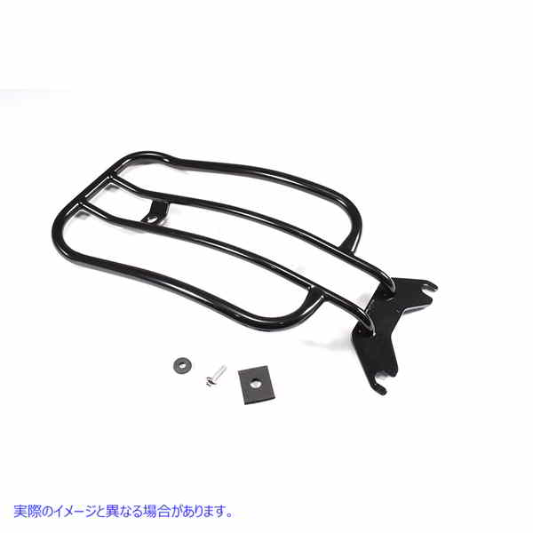 50-0066 7 インチ ソロ ラゲッジ ラック クローム 7 inch Solo Luggage Rack Chrome 取寄せ Vツイン (検索用／