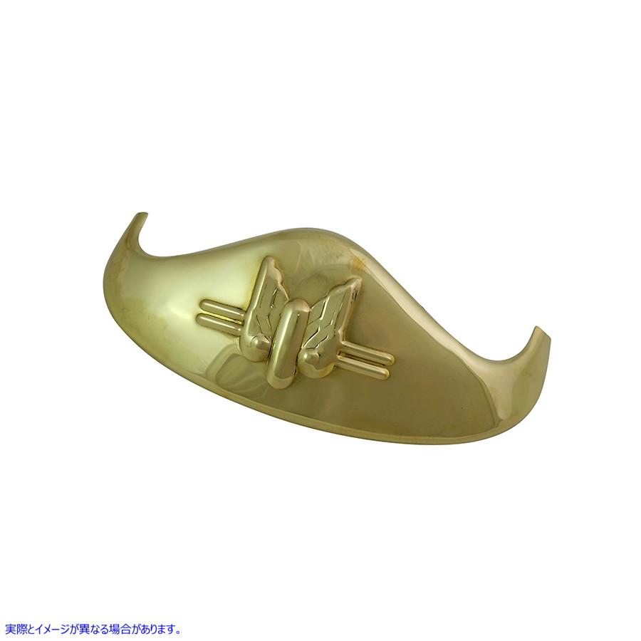 50-0092 ポリッシュフロントフェンダーチップ Polished Front Fender Tip 取寄せ Vツイン (検索用／