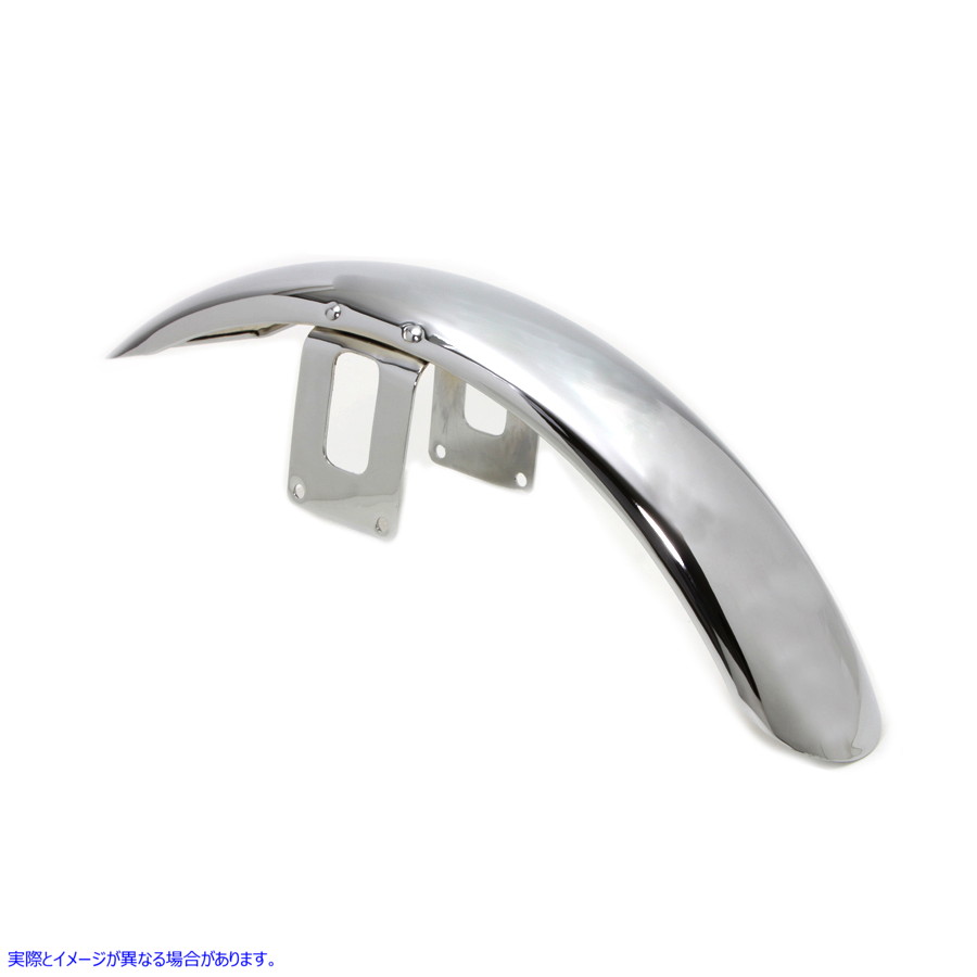 50-0123 フロントフェンダーナロークローム Front Fender Narrow Chrome 取寄せ Vツイン (検索用／59031-83