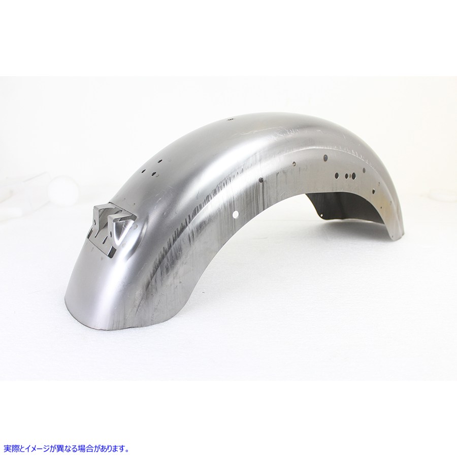 50-0153 テールランプ穴付きレプリカリアフェンダー 取寄せ Vツイン Replica Rear Fender with Tail Lamp Hole (検索用／59674-8