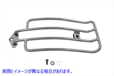 50-0234 ワイアット ガトリング クローム コンター 荷物ラック Wyatt Gatling Chrome Contour Luggage Rack 取寄せ Vツイン (検