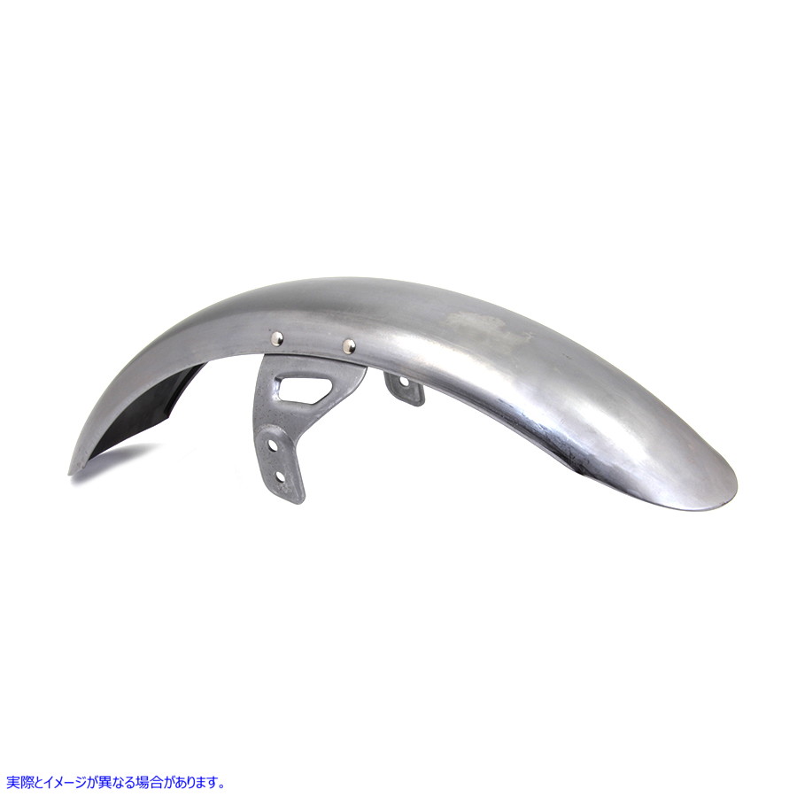 50-0266 フロントフェンダー スチール生仕上げ Front Fender Steel Raw Finish 取寄せ Vツイン (検索用／60139-06B